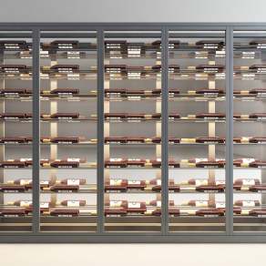 现代酒架3D模型下载